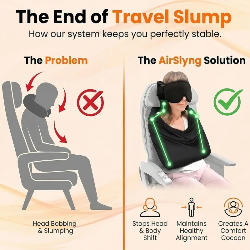 3-in-1 vliegtuigslaapsteun sys - Travel Accessories Long Flight recensie en prijs