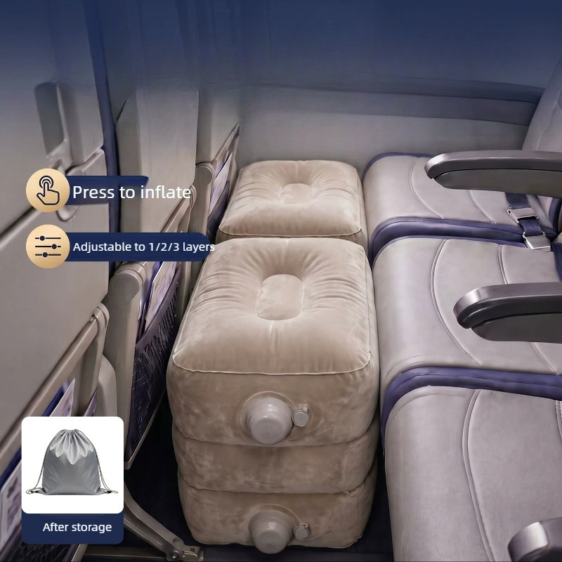Opblaasbare voetensteun voor l - Travel Accessories Long Flight recensie en prijs