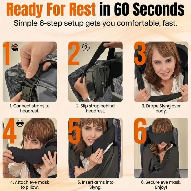 NWE 3-in-1 vliegtuigslaapsteun - Travel Accessories Long Flight recensie en prijs