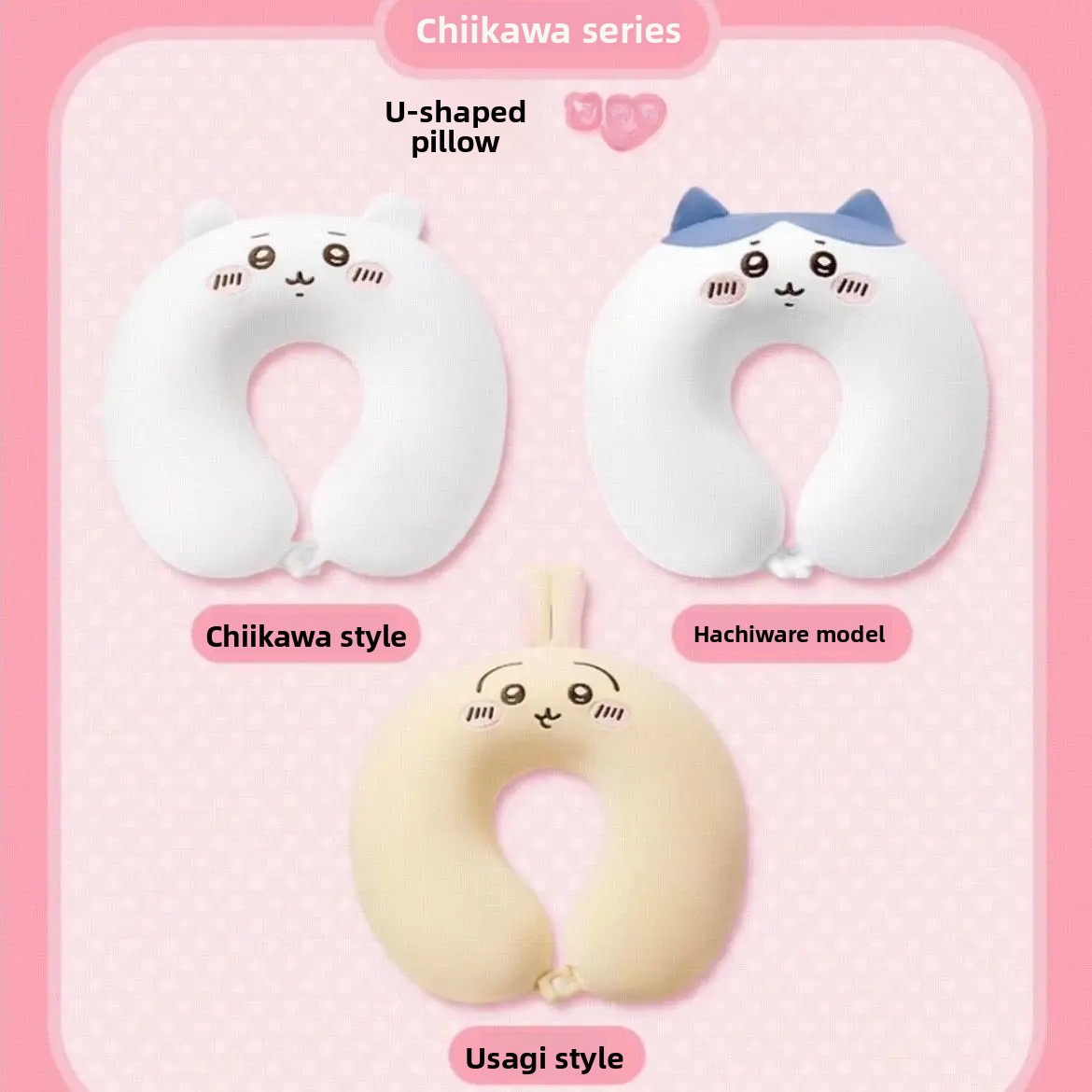 Reiskussen Chiikawa Usagi Hach - Travel Accessories Ideas recensie en prijs
