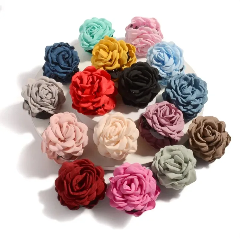 Franse Stof Rose Bloem Haar Kl - Travel Accessories Aesthetic recensie en prijs